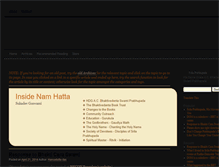 Tablet Screenshot of namhatta.com